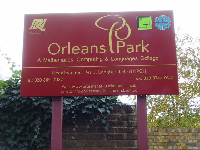 Orleans Park School in Twickenham. Time for a sixth form here?